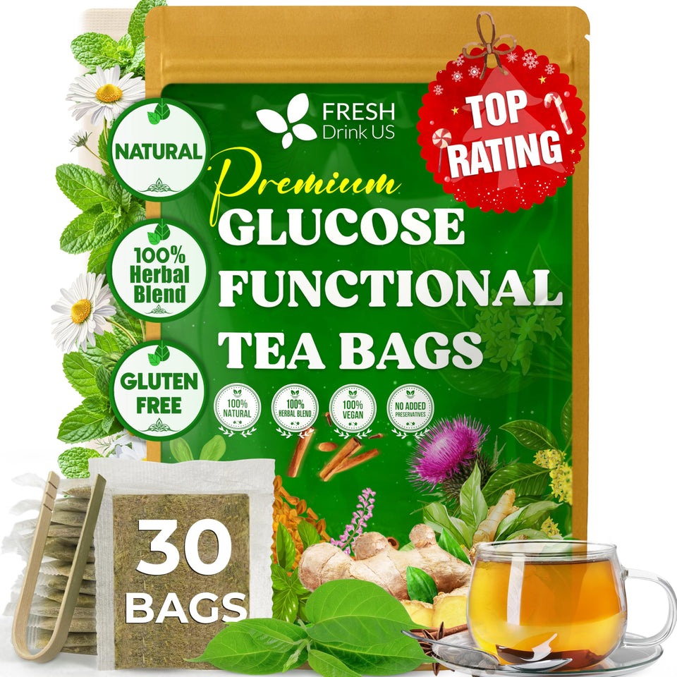 FreshDrinkUS glucose-functional-tea-pack premium herbal blend for daily wellness
