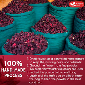 FreshDrinkUS hibiscus packaging protects freshness and quality.