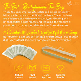 FreshDrinkUS hot brew-ready tea bags for convenient preparing