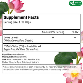 FRESHDRINKUS no-additives pure leaves support natural tea flavor.