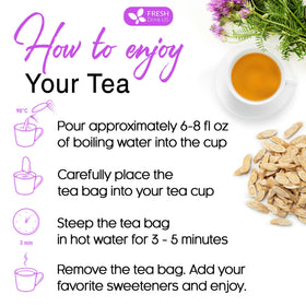 FreshDrinkUS no sugar, gluten-free, vegan tea suits daily wellness.
