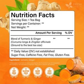 FreshDrinkUS packaged natural ingredients tea bags in minimal eco-packaging