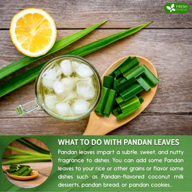FreshDrinkUS pandan leaves uses for desserts and fragrant rice