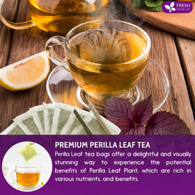 FreshDrinkUS perilla tea eco-packaging highlights sustainability.