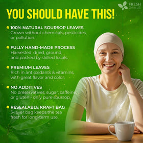 FreshDrinkUS precision-dried leaves preserve aroma and color for consistent tea.