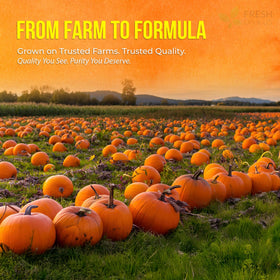 FreshDrinkUS pumpkin seed oil gummies bottle indicating 4000mg per serving.