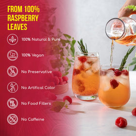 FreshDrinkUS leaf and chamomile closeup highlights high-quality ingredients for premium blends.