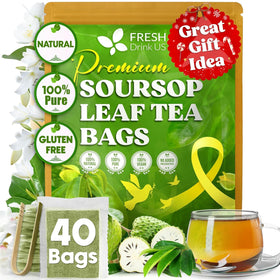 FreshDrinkus soursop-tea-bags-pack highlights premium, convenient herbal brewing.