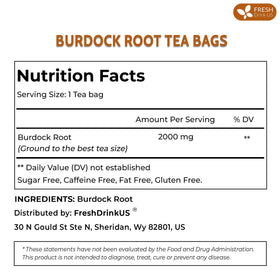 FreshDrinkUS steaming burdock tea cup evokes a comforting ritual