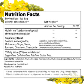 FreshDrinkUS StrongerLungs box front displays brand and natural blend.