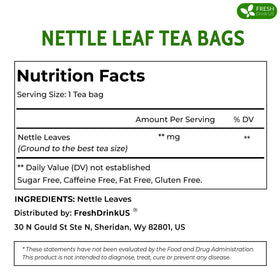 FreshDrinkUS sugar-free and vegan tea supports dietary needs.