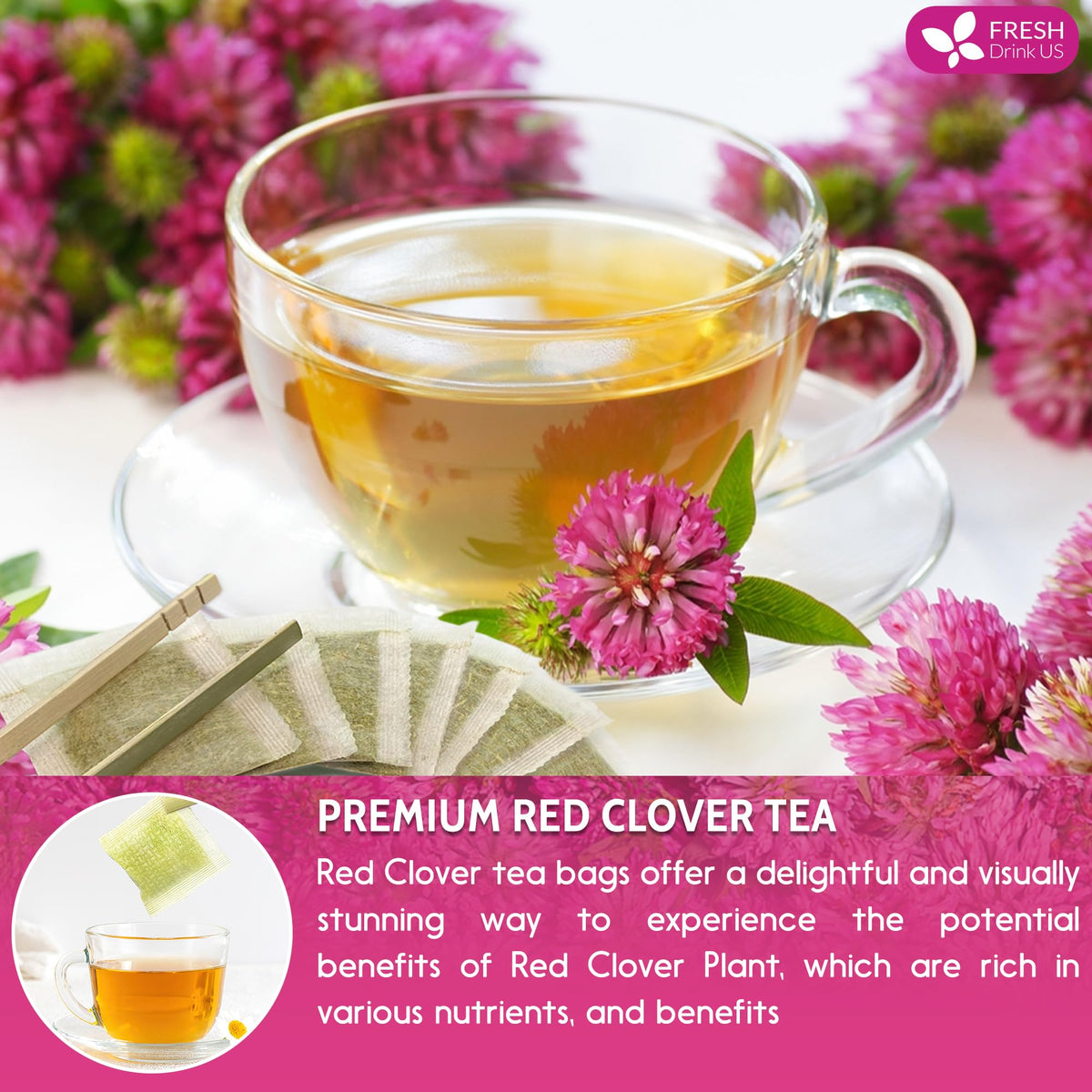 FreshDrinkUS mild floral taste invites daily wellness rituals.