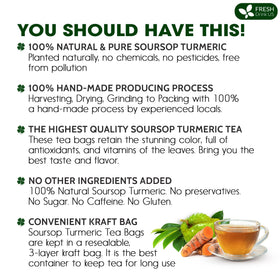 FreshDrinkUS tea bag closeup showing natural corn fiber and biodegradability.