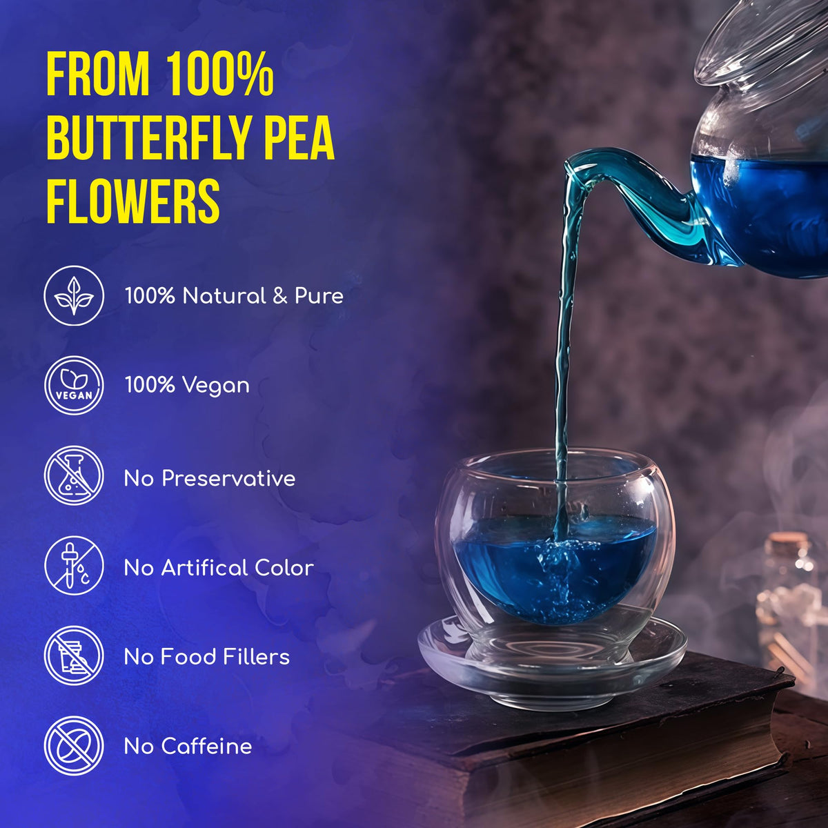 FreshDrinkUS tea cup setup displays color and aroma of the brew.