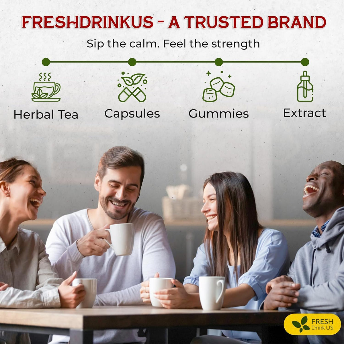 FreshDrinkUS vegan-friendly packaging indicates dairy-free enjoyment.