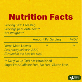 FreshDrinkUS yerba mate leaves close-up highlights premium quality and aroma.