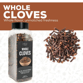 Fresh Finest clove beverages infuse cozy flavor into tea and mulled drinks.