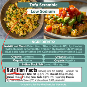 FreshJax vegan spice mix on kitchen counter ready for cooking