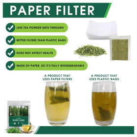 FreshXify rosemary tea being brewed in cup for a comforting sip.