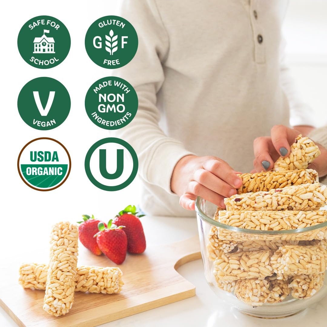 Friendly Grains organic and allergen-friendly labeling.