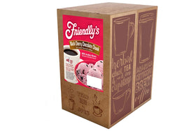 Friendly's Cherry Chocolate Ice Cream coffee pod closeup showing rich chocolate notes