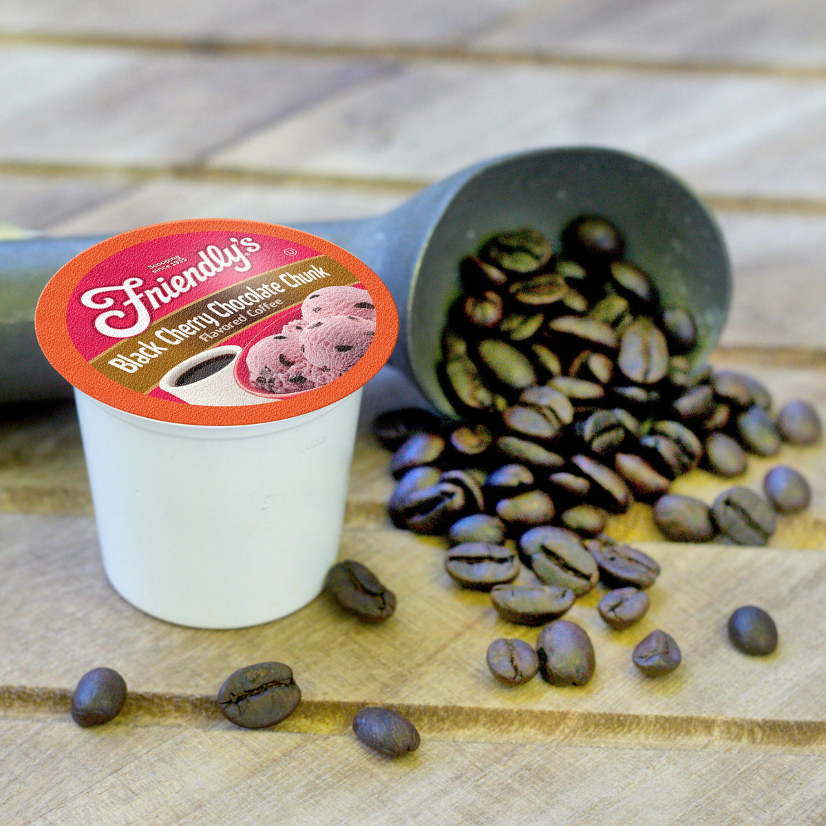 Friendly's packaging showing 40-count box for convenient restocking