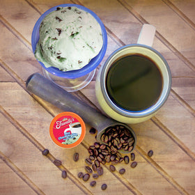 Friendly's small batch roasted coffee highlights rich aroma and depth
