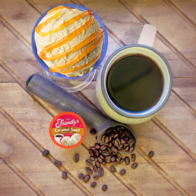 Friendly's Vienna mocha chunk pod offers indulgent chocolate notes.