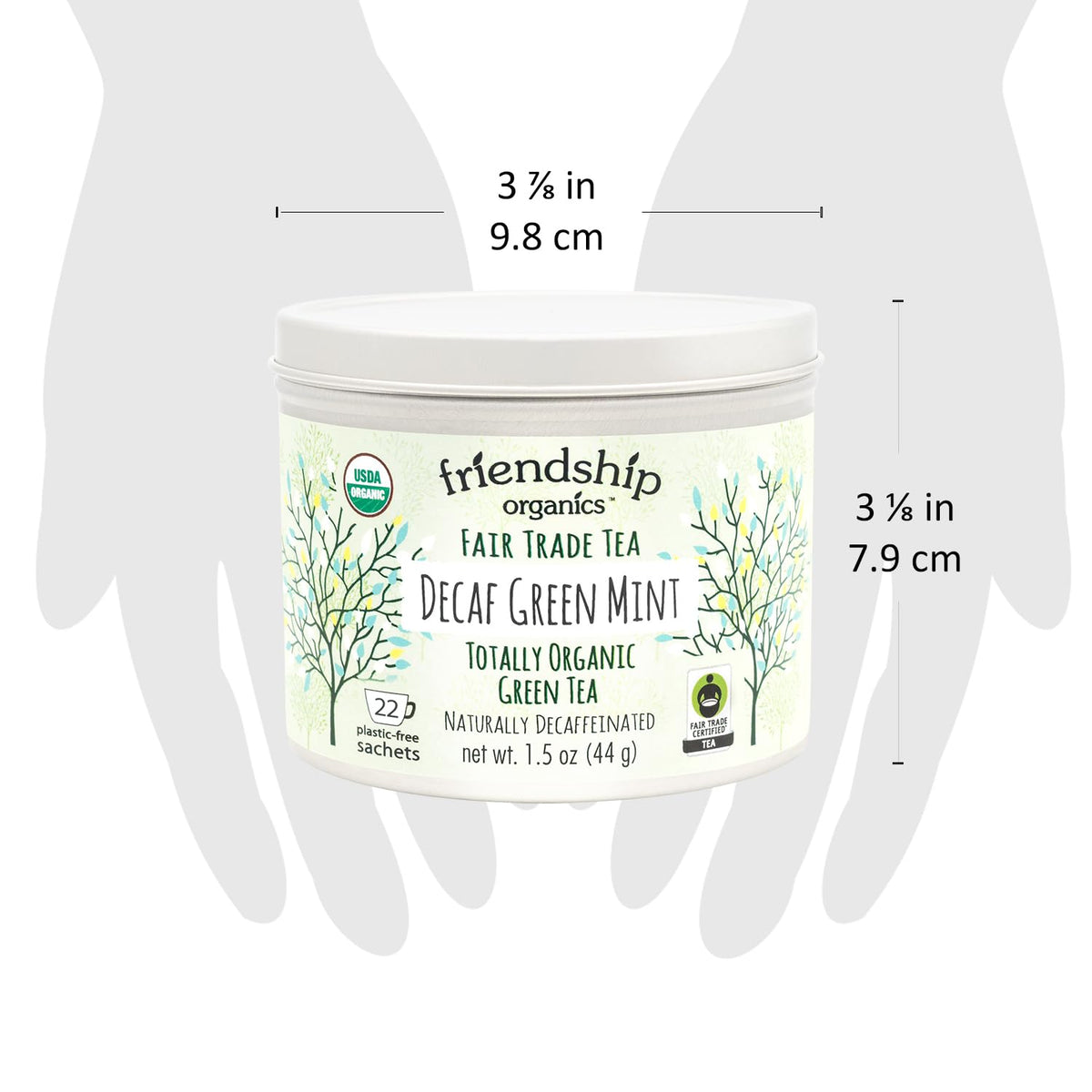 Friendship Organics abaca tea bags preserve flavor with plastic-free packaging.