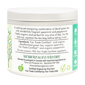 Friendship Organics organic fair trade blend emphasizes ethical sourcing.