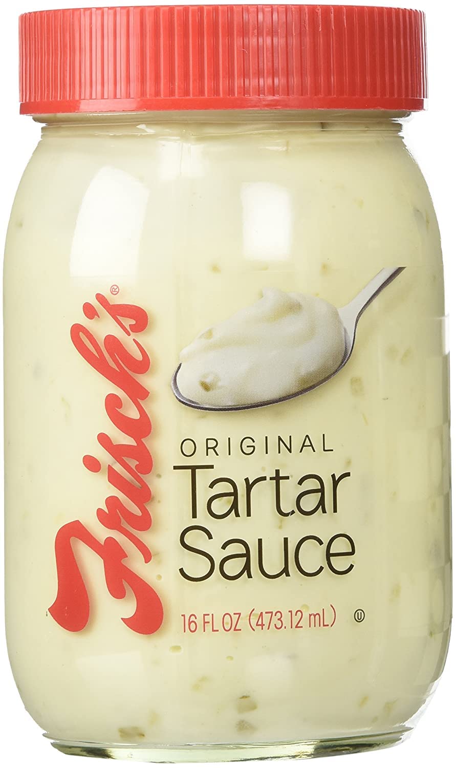 Frisch's Original Tartar Sauce label closeup highlighting its classic flavor