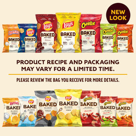 Frito Lay Baked Cheetos Crunchy Flamin Hot bag side view