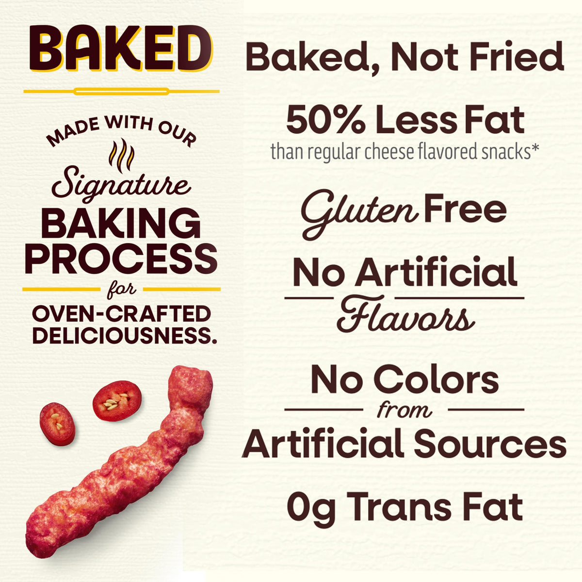 Frito Lay Baked Cheetos Crunchy Flamin Hot snack tray