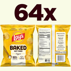Frito-Lay Baked Lay's Original gluten-free chips with no artificial flavors