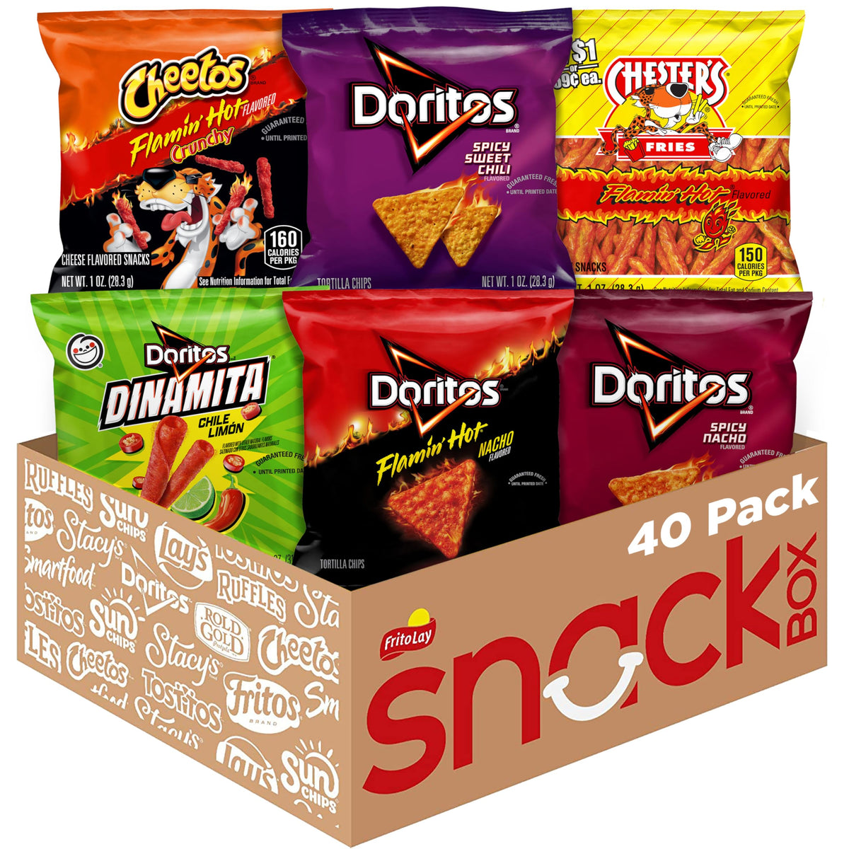 Frito-Lay Cheetos Flamin' Hot bag for on-the-go spicy snacking