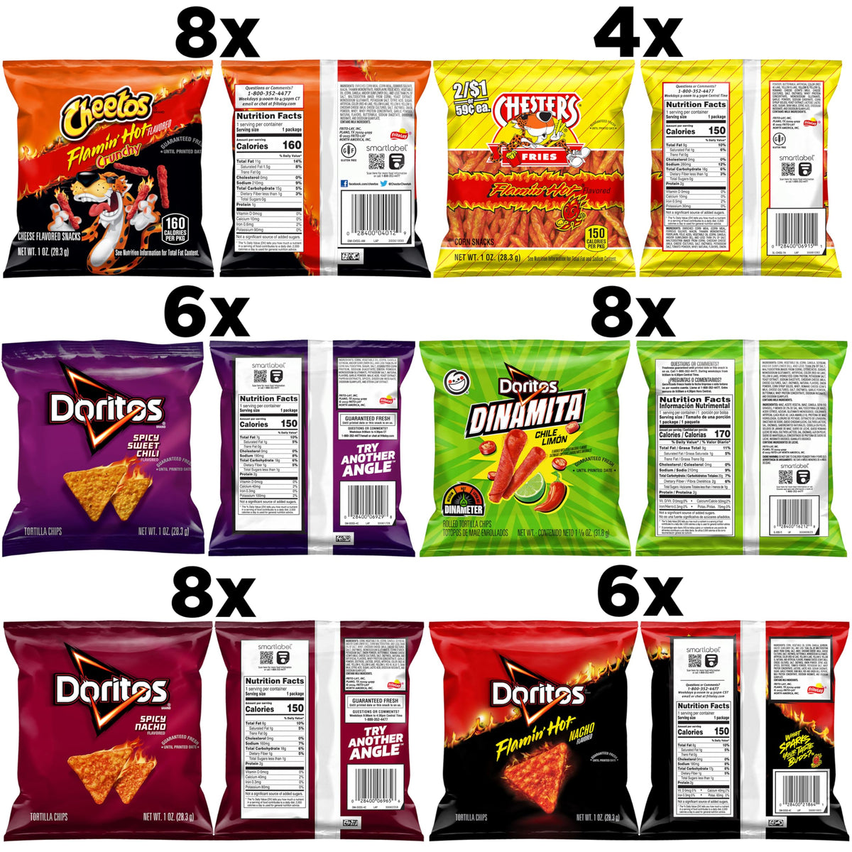 Frito-Lay Chester’s Hot Fries bag with bold crunch on the go