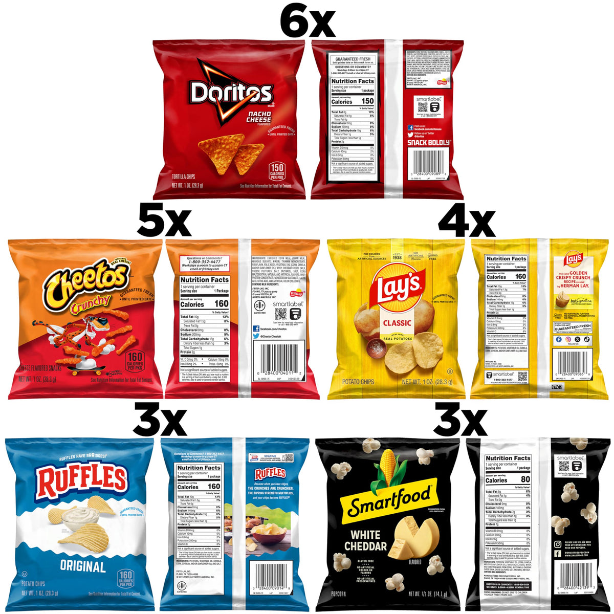 Frito-Lay Ruffles Original for satisfying ridged crunch