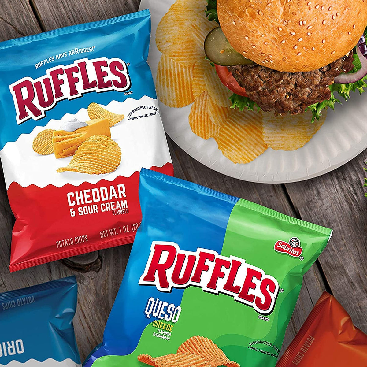 Frito-Lay Doritos Cool Ranch portion pack ready for on-the-go.