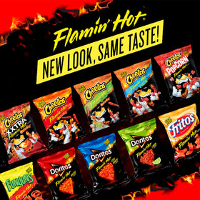 Frito-Lay Doritos Spicy Nacho bag ideal for party sharing