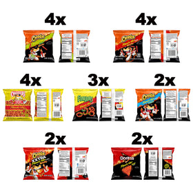Bold Flamin’ Hot flavors and chunky crunch showcased in a close-up.