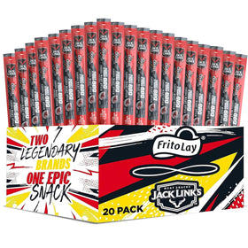 Frito Lay Jack Link's Doritos Sweet Tangy BBQ meat sticks high-protein on the go.