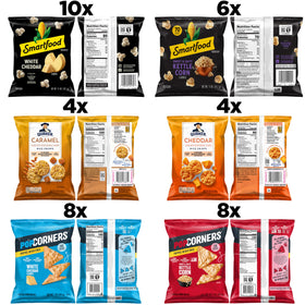 Frito-Lay PopCorners Sweet and Salty Kettle in mix pack offers crispy, bold flavor.