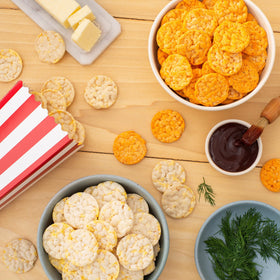 Smartfood Popcorn Sweet and Salty Kettle Corn in the mix adds balanced sweetness.