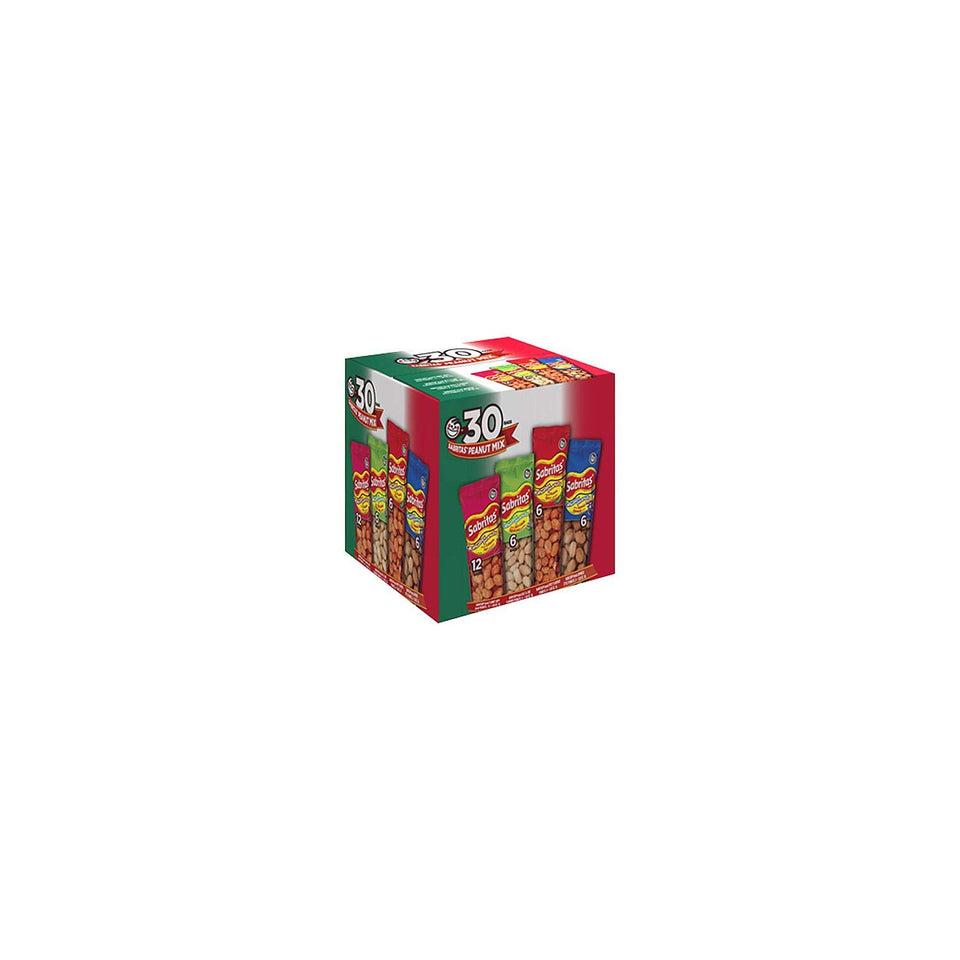 Frito Lay Sabritas peanuts mix in hot Flamin' Hot flavor, ideal for bold snacking on the go
