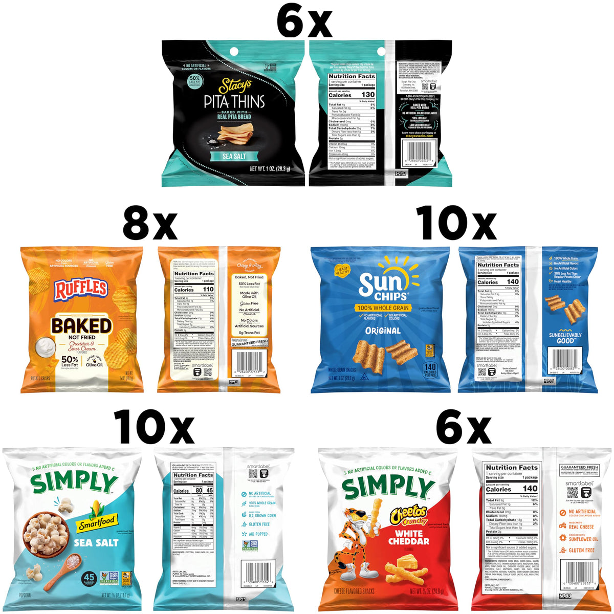 Frito-Lay Simply Cheetos Crunchy bag for bold flavor on the go