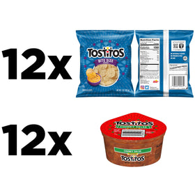 Tostitos Salsa Dip Cups pair with chips for quick, shareable snacking moments.