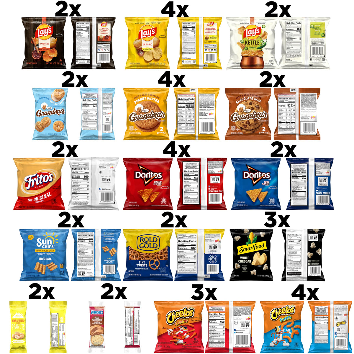Frito-Lay cookies and treats, a sweet option for after-school snack moments.