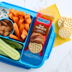 Frito-Lay nuts and pretzels, a crunchy option for on-the-go energy.