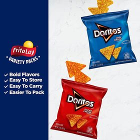 Frito-Lay Bold Variety Pack on desk or bag for grab-and-go snacks.