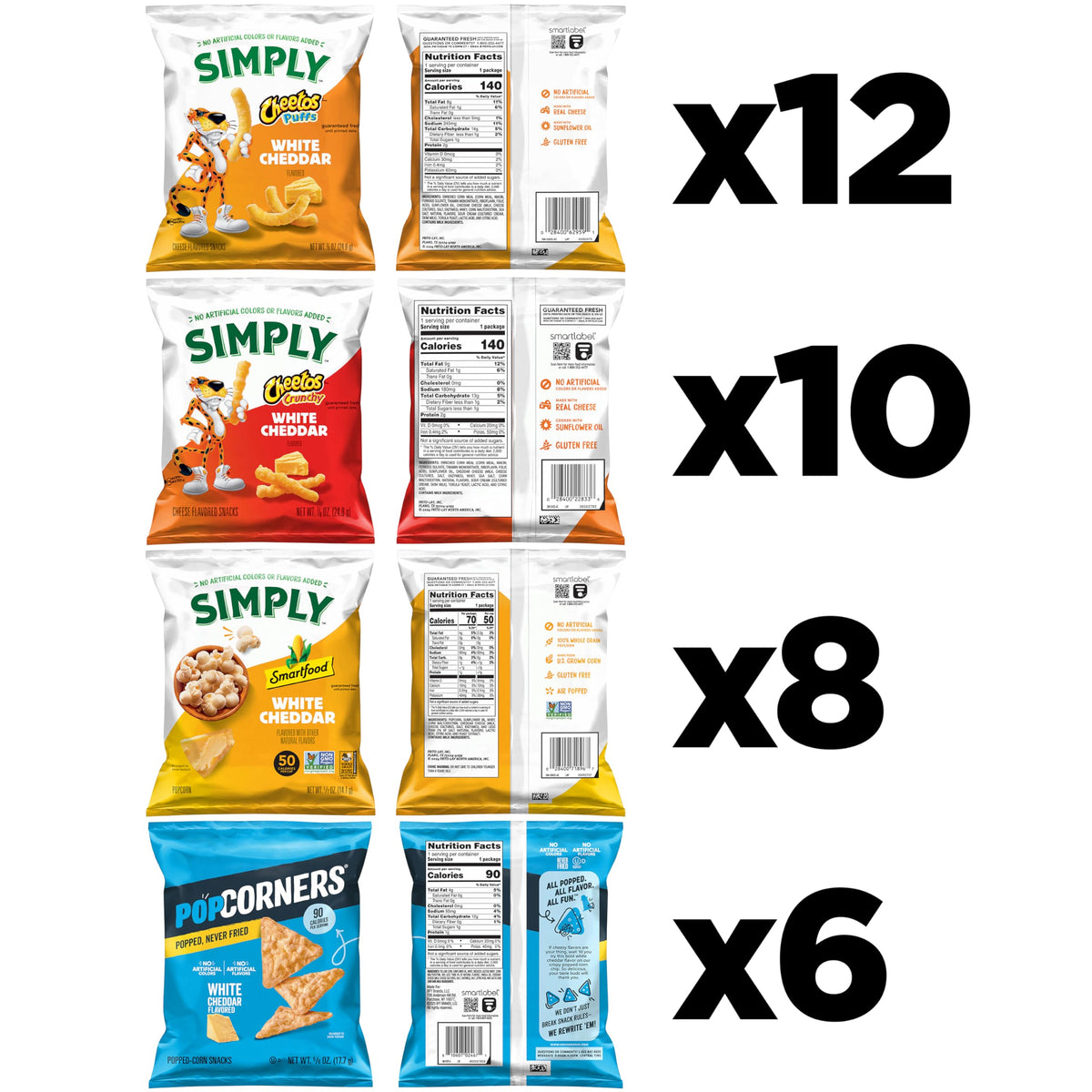 Frito Lay White Cheddar Cheetos Puffs image, creamy cheddar bite in every puff.